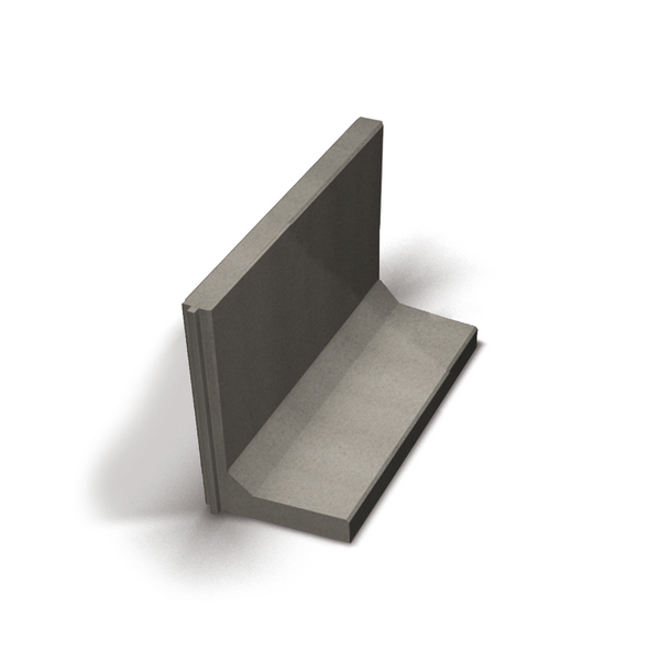 MUR BENDERS L-STÖD 20KN GRÅ1400X1000 A, 1400X1000MM 2859607A