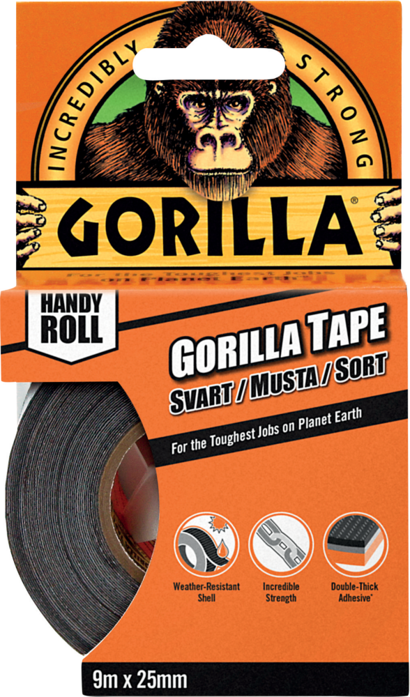 VÄVTEJP GORILLA 25MMX9,14M