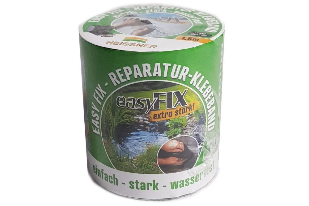 Reparationstejp Heissner EasyFix 150 x 10 cm Svart