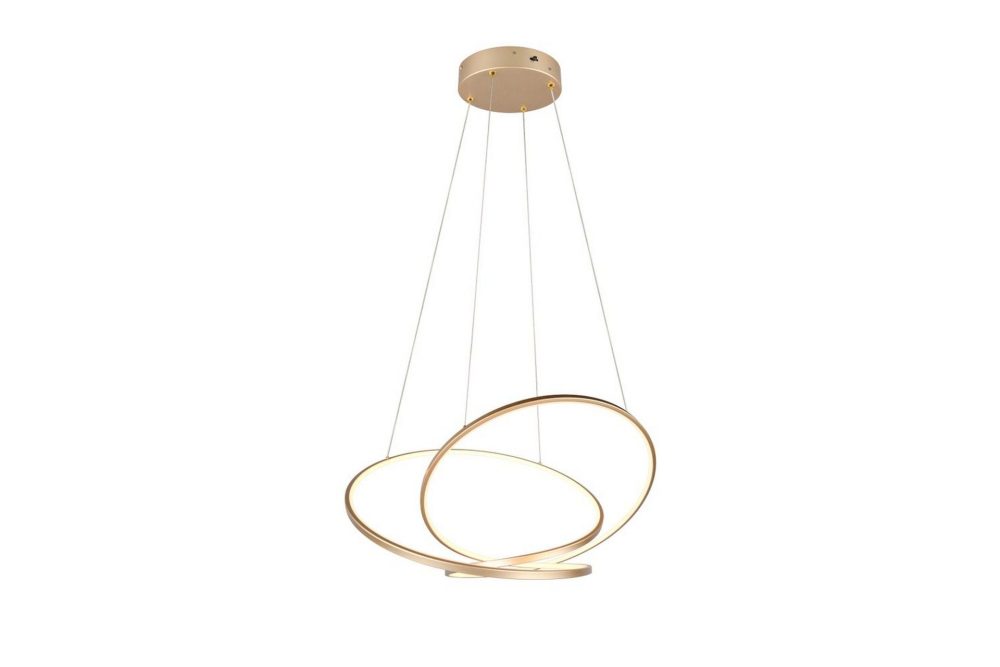 Pendel TRIO Darvin 84 cm, Guld
