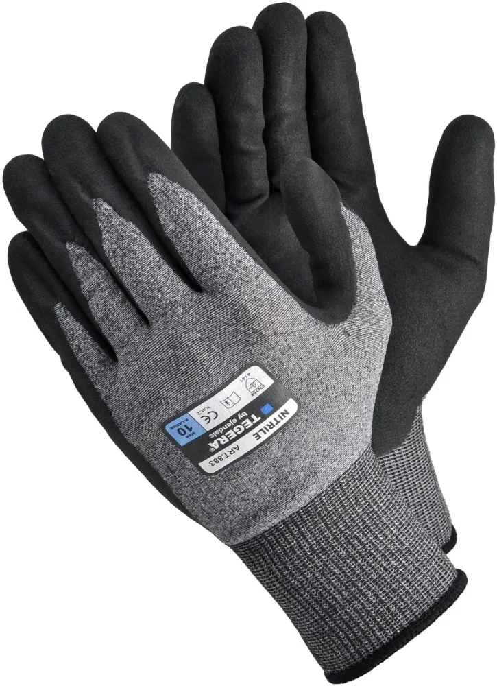 Tegera 883A Montagehandske Nylon/Nitrilfoam 10