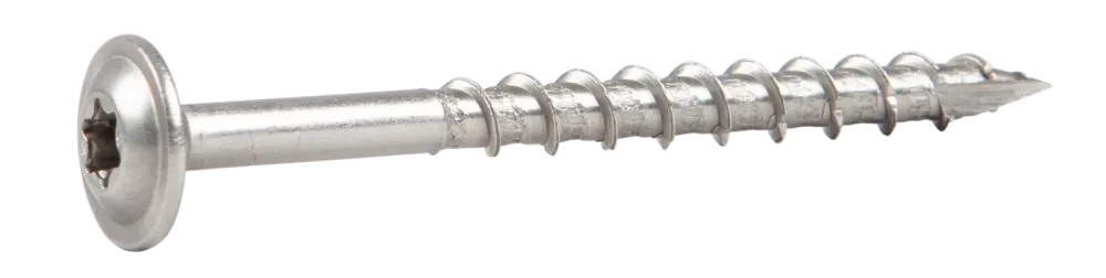 ESSVE 113314 Träskruv WAF, TX30, 6 mm Ø, A4, 50-pack 120 mm