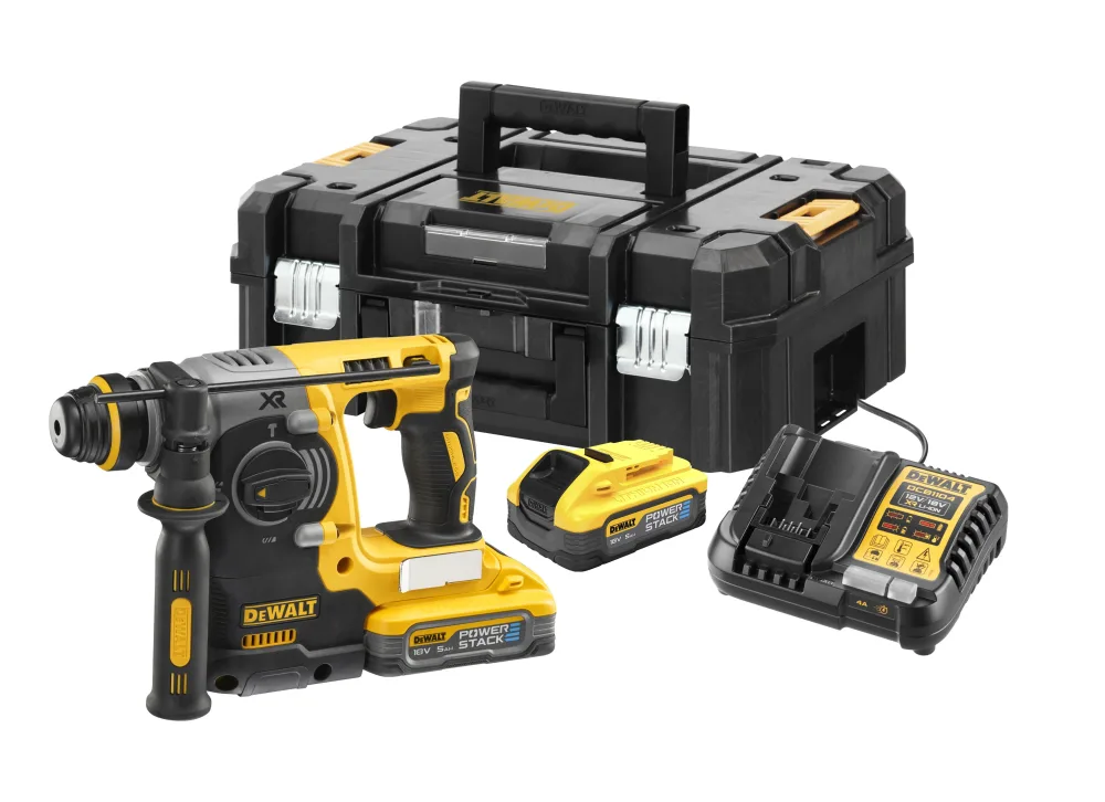 Dewalt DCH273H2T-QW Borrhammare med batteri och laddare