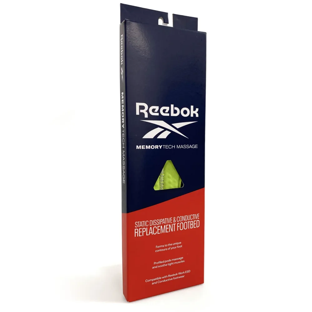 Reebok RBMT MemoryTech Massage Inläggssula grön 40