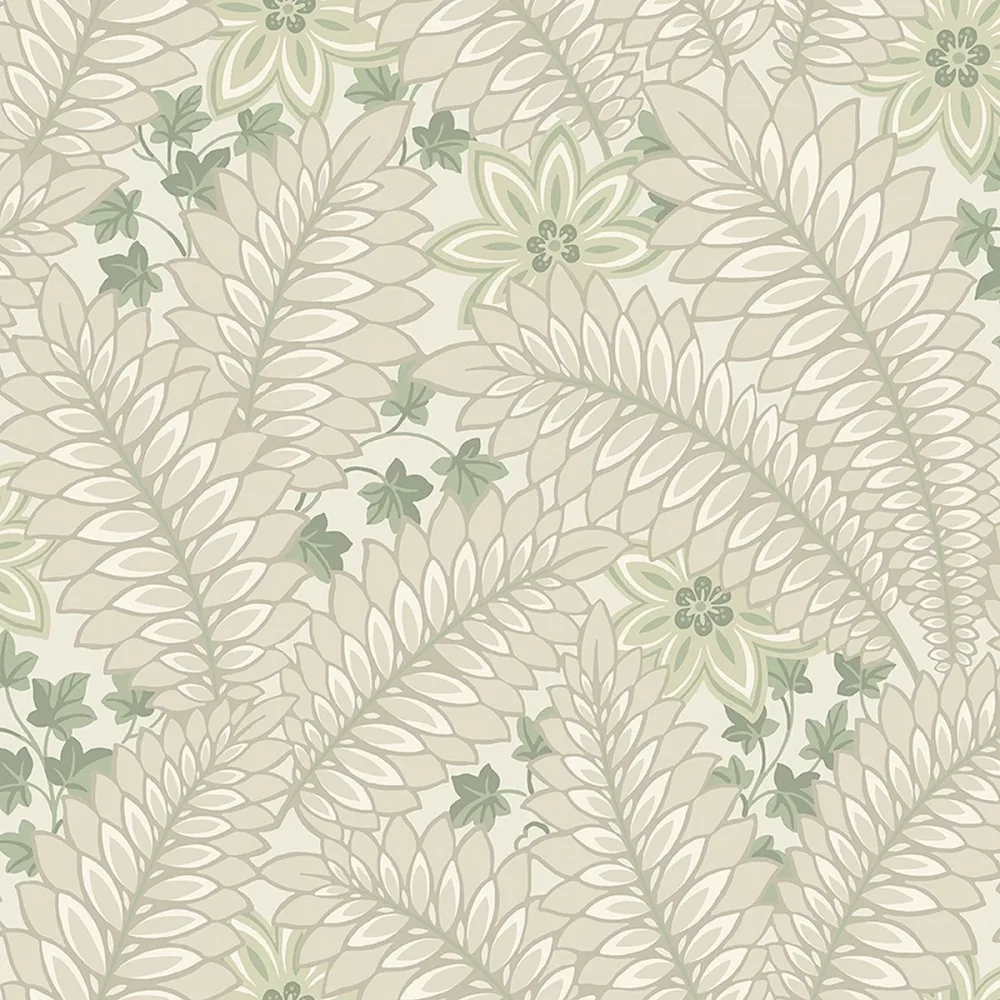 Tapet Treasured Hidden Ivy 2252 Grön Blommig