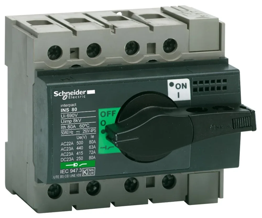 Schneider Electric 28908 Lastbrytare 3 poler 100 A - Bild 2
