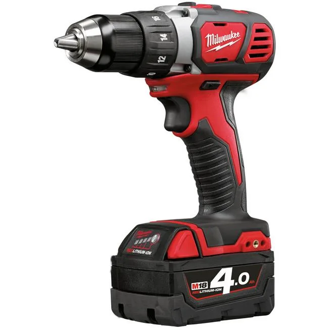 Milwaukee M18 BDD-403C Skruvdragare med batteri och laddare