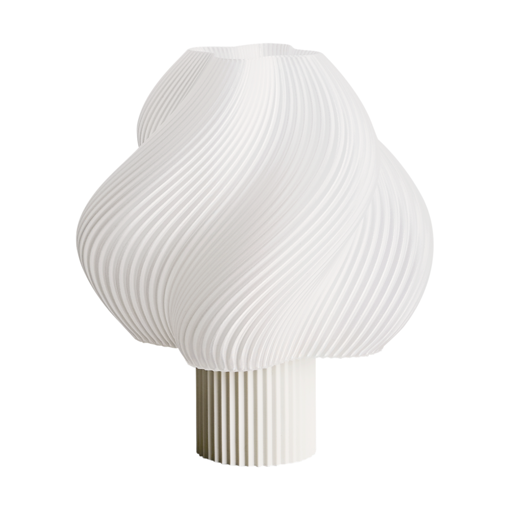 Soft Serve portabel bordslampa, Vanilla bean, 23 cm