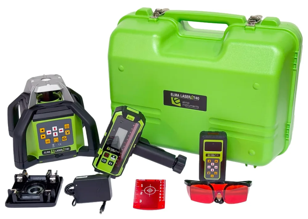 Elma R740 Rotationslaserpaket röd laser