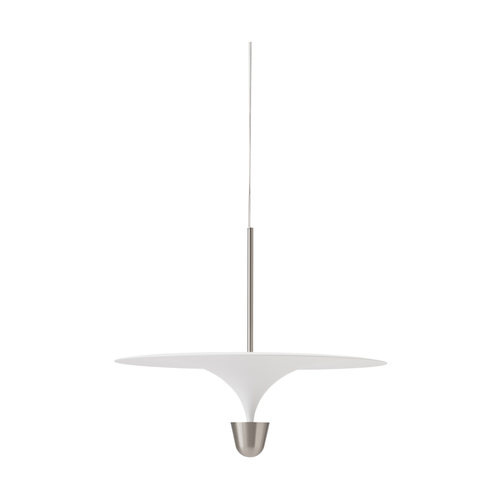Kantarell pendel Ø60 cm, Nickel Plated