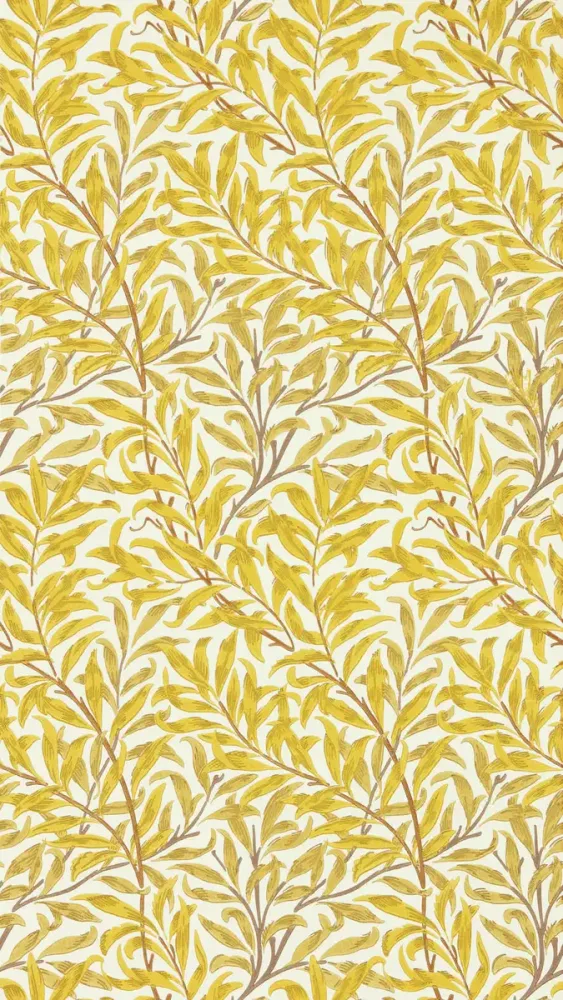 Morris & Co - Willow Bough Summer Yello Cornubia Wallpapers