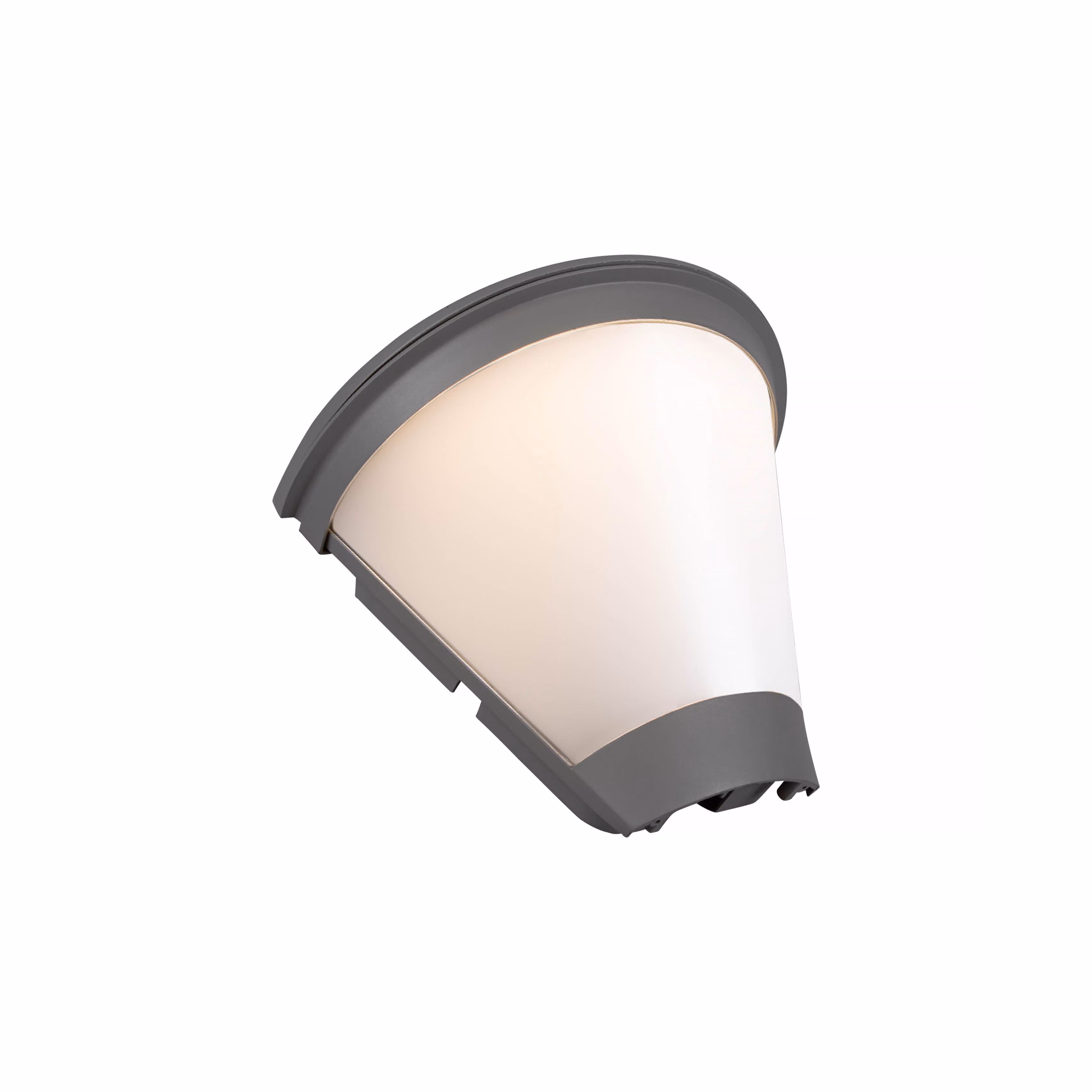 Kjøp Hide a lite Vegglampe Pave Wall, opal grå, 18W