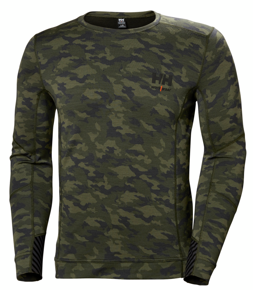 UNDERSTÄLLSTRÖJA HELLY HANSEN 75106 L, MERINO CAMO