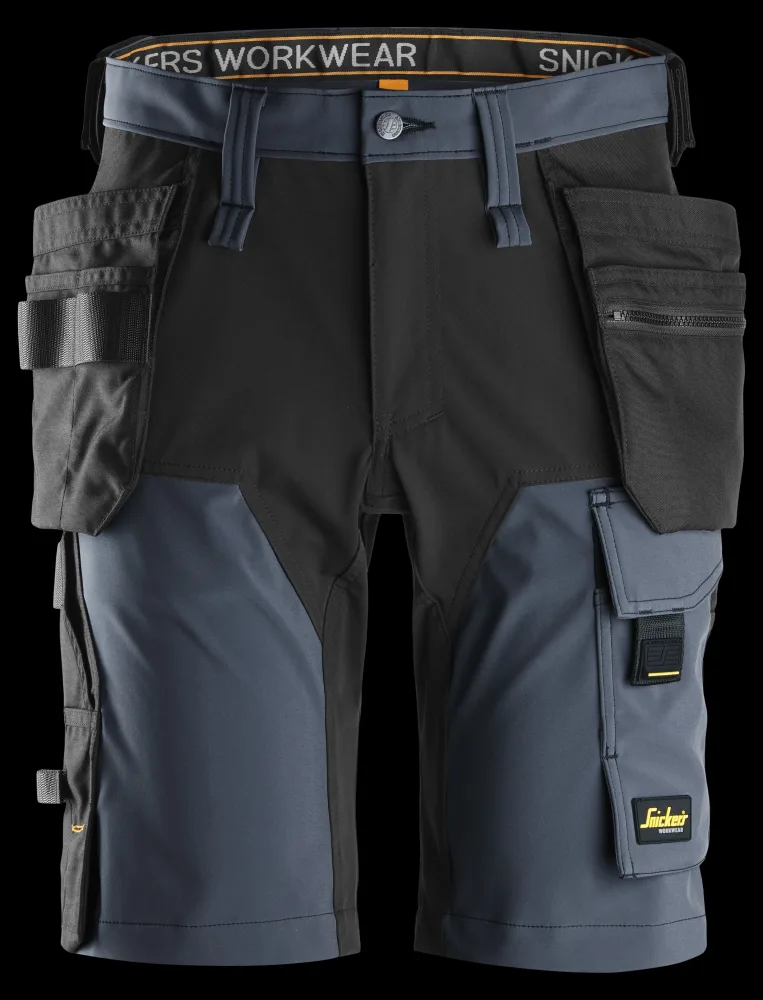 Snickers Workwear 6175 Fullstretchshorts marin/svart 62