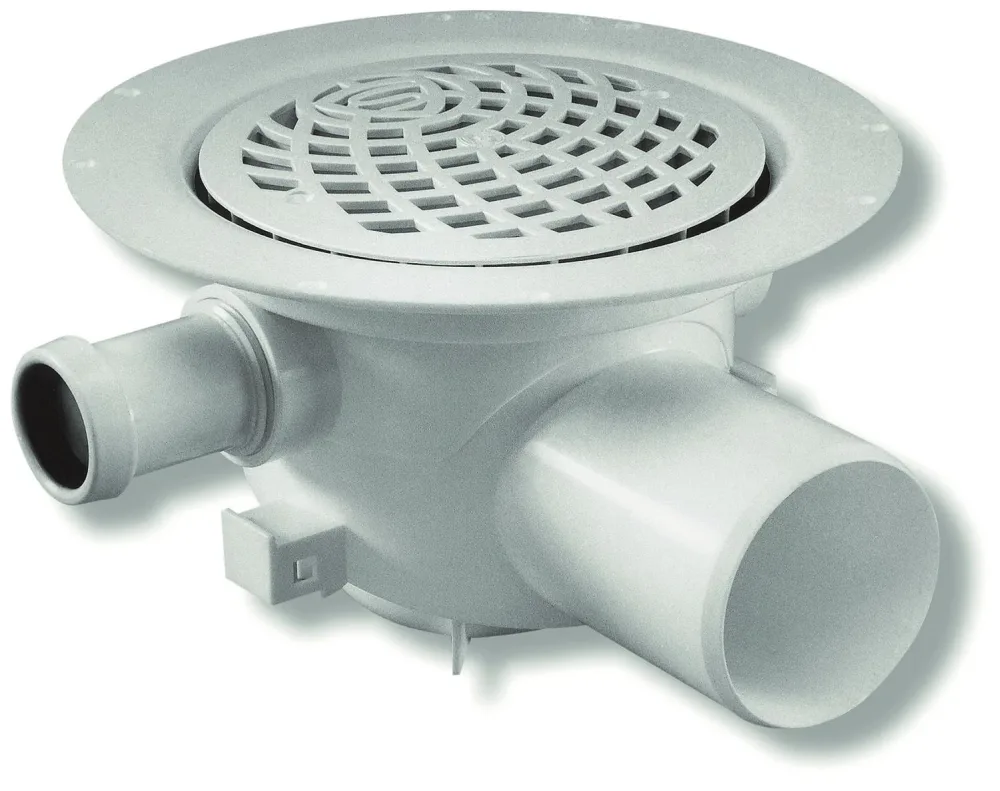 Purus Våke 7113580 Golvbrunn 150 mm, 3 extra inlopp