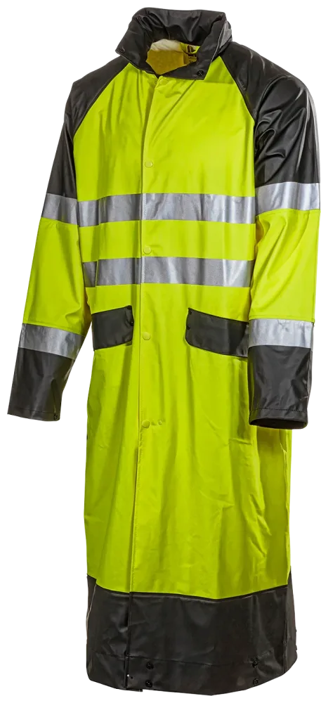 L.Brador 914PU Regnjacka hi-vis gul, klass 3 L