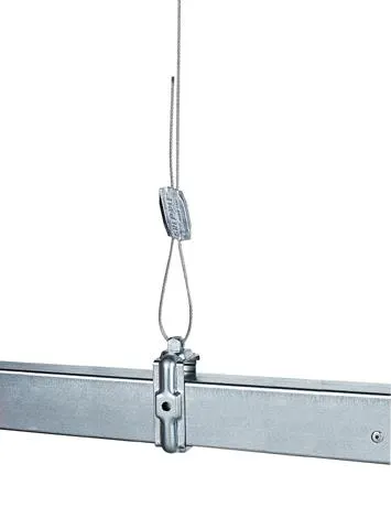 Gripple HF01-2 Vajerupphängning 15 kg, varmförzinkad 2 m x 1,5 mm, 10-pack - Bild 2