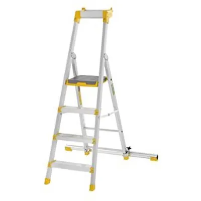 W.steps 55P Trappstege med certifierat aluminium, med stegfot 4 steg - Bild 2