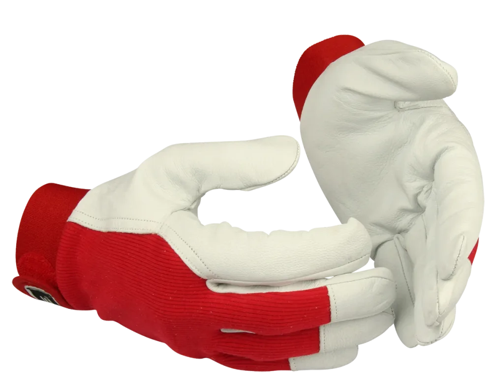 Guide Gloves 104 Handske läder, bomull, velcro 9