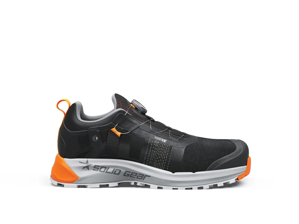 Solid Gear Haze 2 Fly Low Skyddssko svart/orange 37