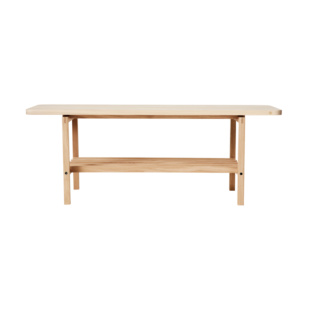 B3 bänk 120 cm, Ek