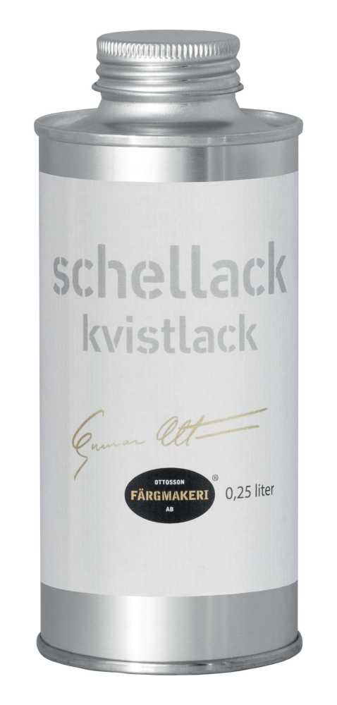 SCHELLACKLÖSNIN KVISTLACK 0,25 OTTOSSON FÄRGMAKERI