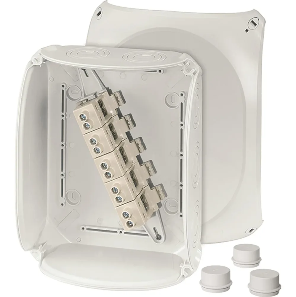 Hensel DK 3535 G Kopplingsdosa med plint, 25-35 mm 35 mm, 295 x 225 mm