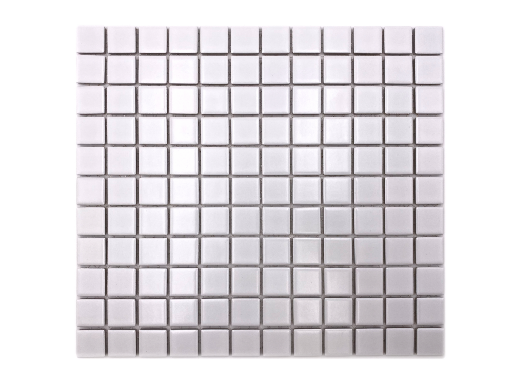 MOSAIK CELLO UNICOLOR 2,5X2,5 VIT, MT B140 PER ARK