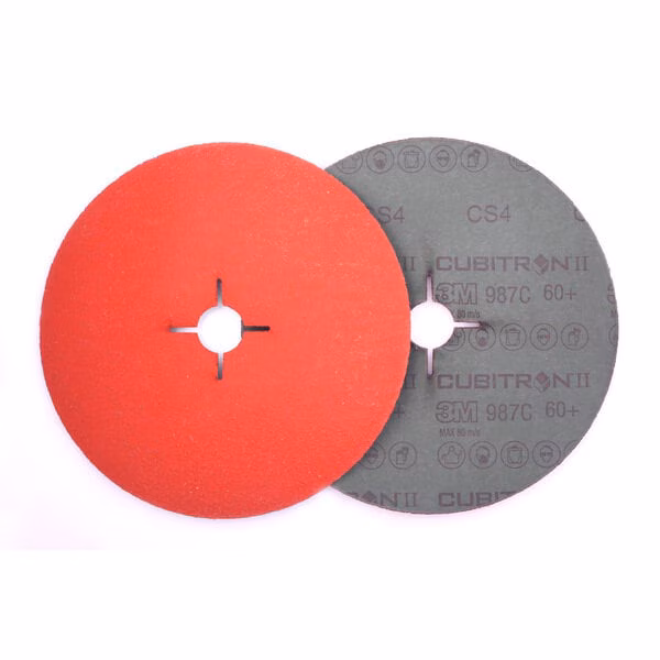 Kjøp 3M Fiberskive Cubitron II 987C, #80, 125 mm