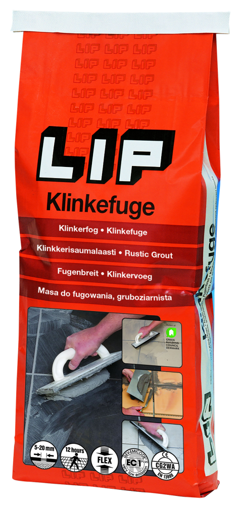 KLINKERFOG LIP RÅVIT 5KG