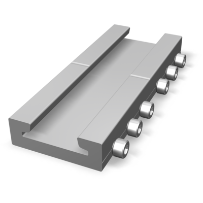 SKARVDEL BENDERS FALLSÄKRINGSSKENA, ALUMINIUM
