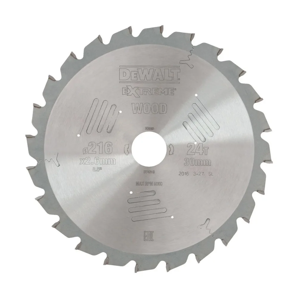 Dewalt DT4310-QZ Sågklinga 216 x 30 mm, 24T