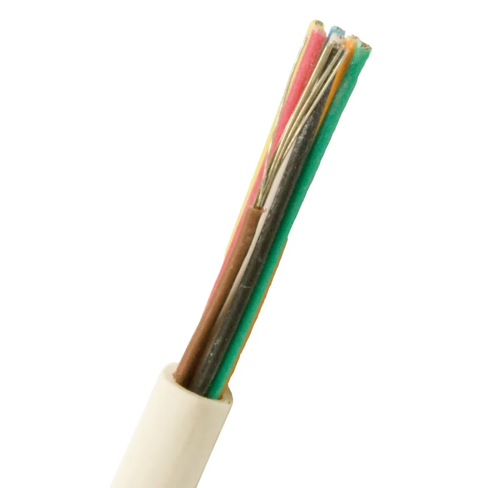 Nexans FQQXB EASY Telekabel 4x0.22 mm, vit 1 m, kapad