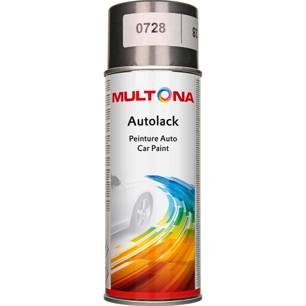 Kjøp Multona Bilfarge mørkegrå 0728, 400 ml