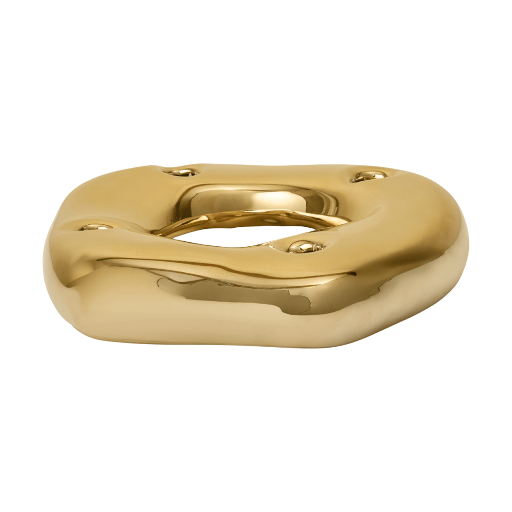 Bellure ring ljusstake, Mässingfinish
