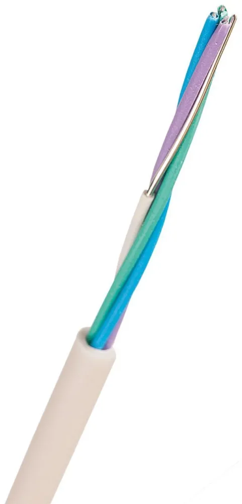 Nexans EQQXB EASY Telekabel 1 m, vit 10x2x0.5 mm