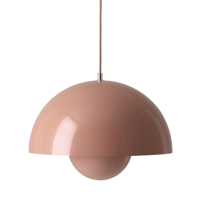 Flowerpot VP7 pendel, Beige-röd