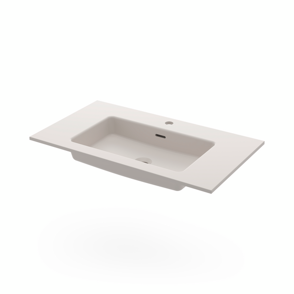 TVÄTTSTÄLL SVEDBERGS ISE VIT MATT 81X46X13,7CM