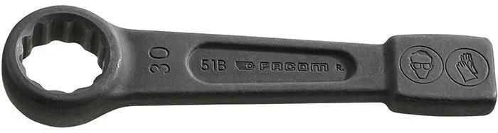 Facom 51B.90 Slagringnyckel brunerad polygon 90mm