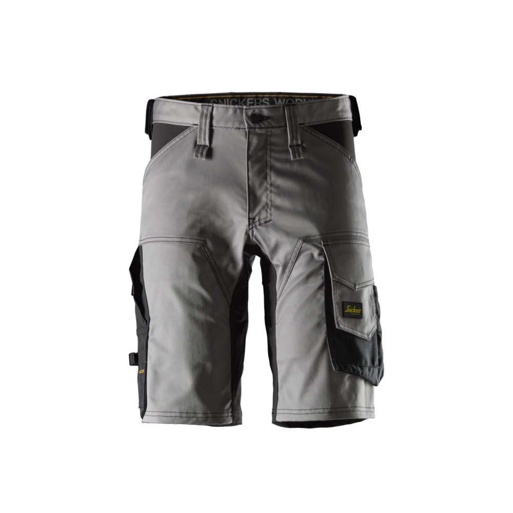 SHORTS STRETCH AW GRÅ/SVART STL 48