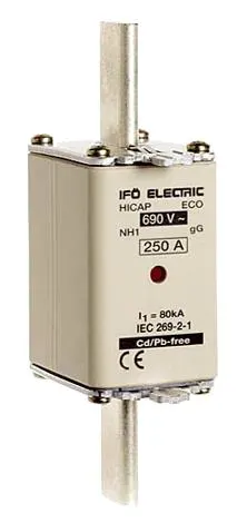 Ifö Electric Eco gG Knivsäkring 500V, strl 1 50A, 3-pack