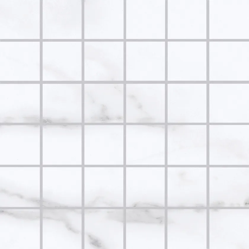 Marble Art Vit mosaik 5x5 ark30x30