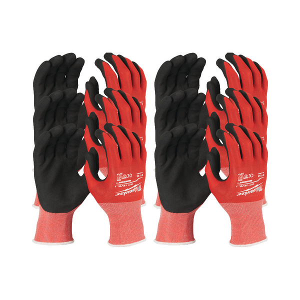 HANDSKE MILWAUKEE 1 M/8 12PAR, KATEGORI 1