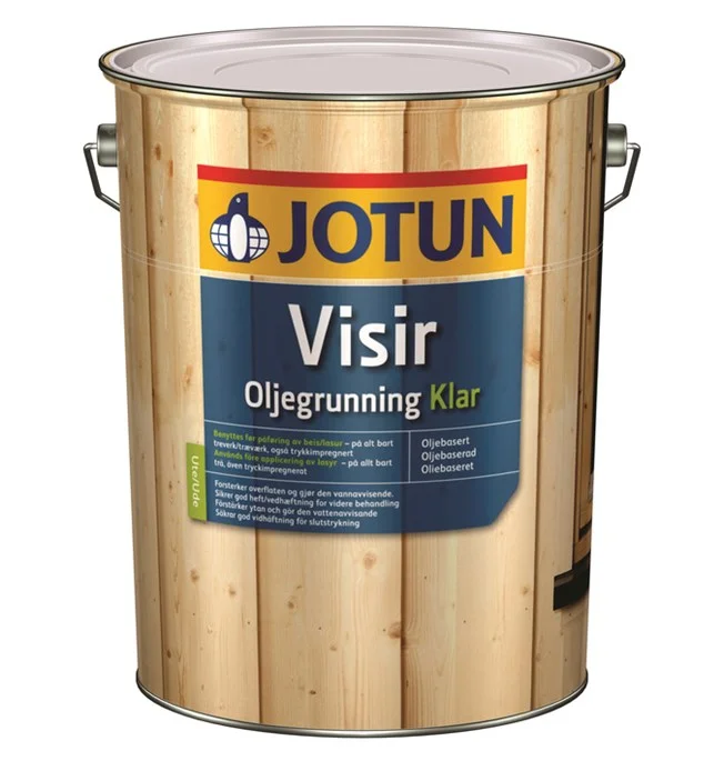 Visir Oljegrunning Klar 0.9L