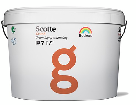 SCOTTE GRUND OVAL VIT 10L