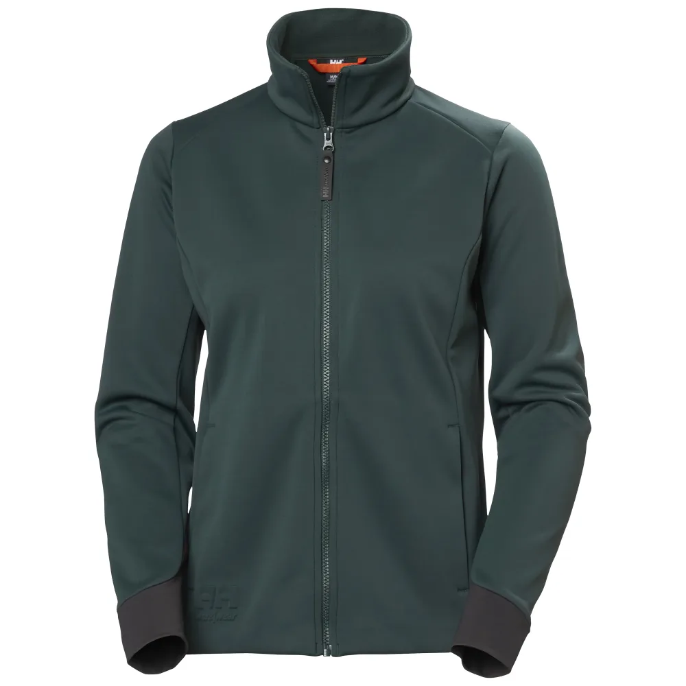Helly Hansen Workwear Tech 72381_450 Fleecejacka grön, dam XL