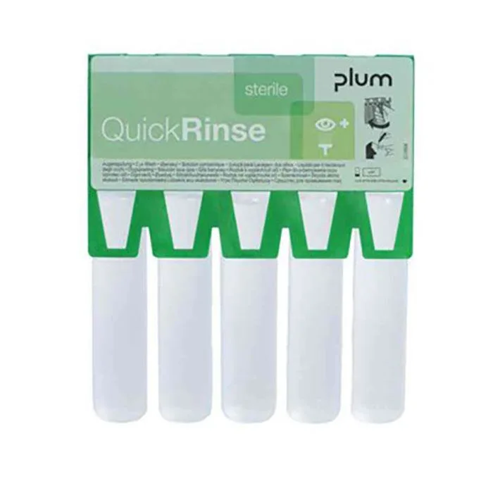 Plum QuickRinse Ögonduschampull 20 ml, 5 st