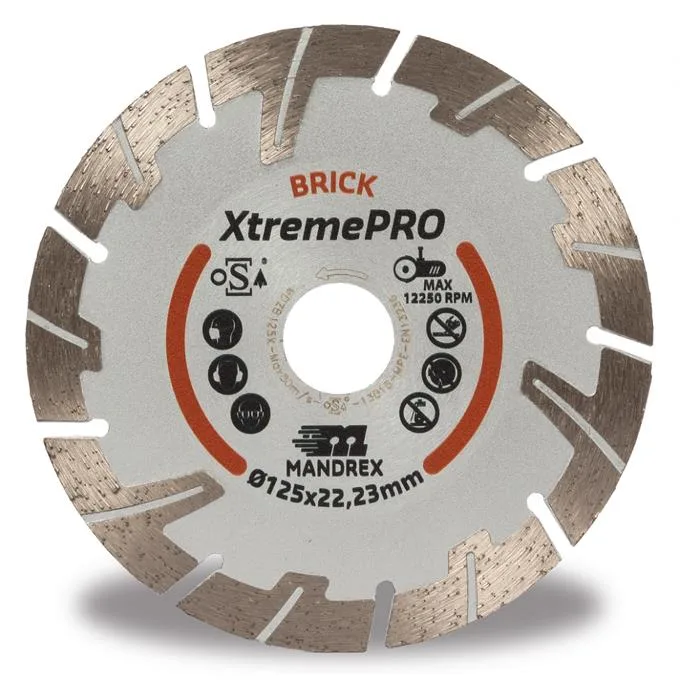 Mandrex Bricks XtremePRO Diamantkapskiva 230 mm