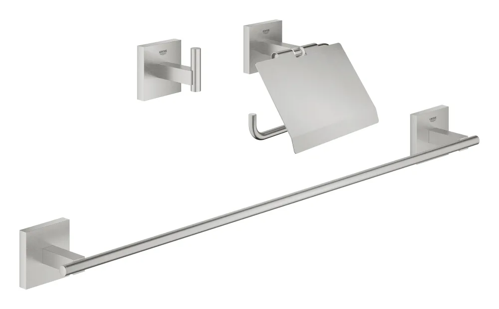 Grohe Start Cube 41124DC0 Tillbehörsset 3 delar SuperSteel - Bild 2