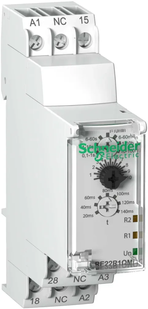 Schneider Electric RE22R1QMQ Tidrelä start, 1C/O